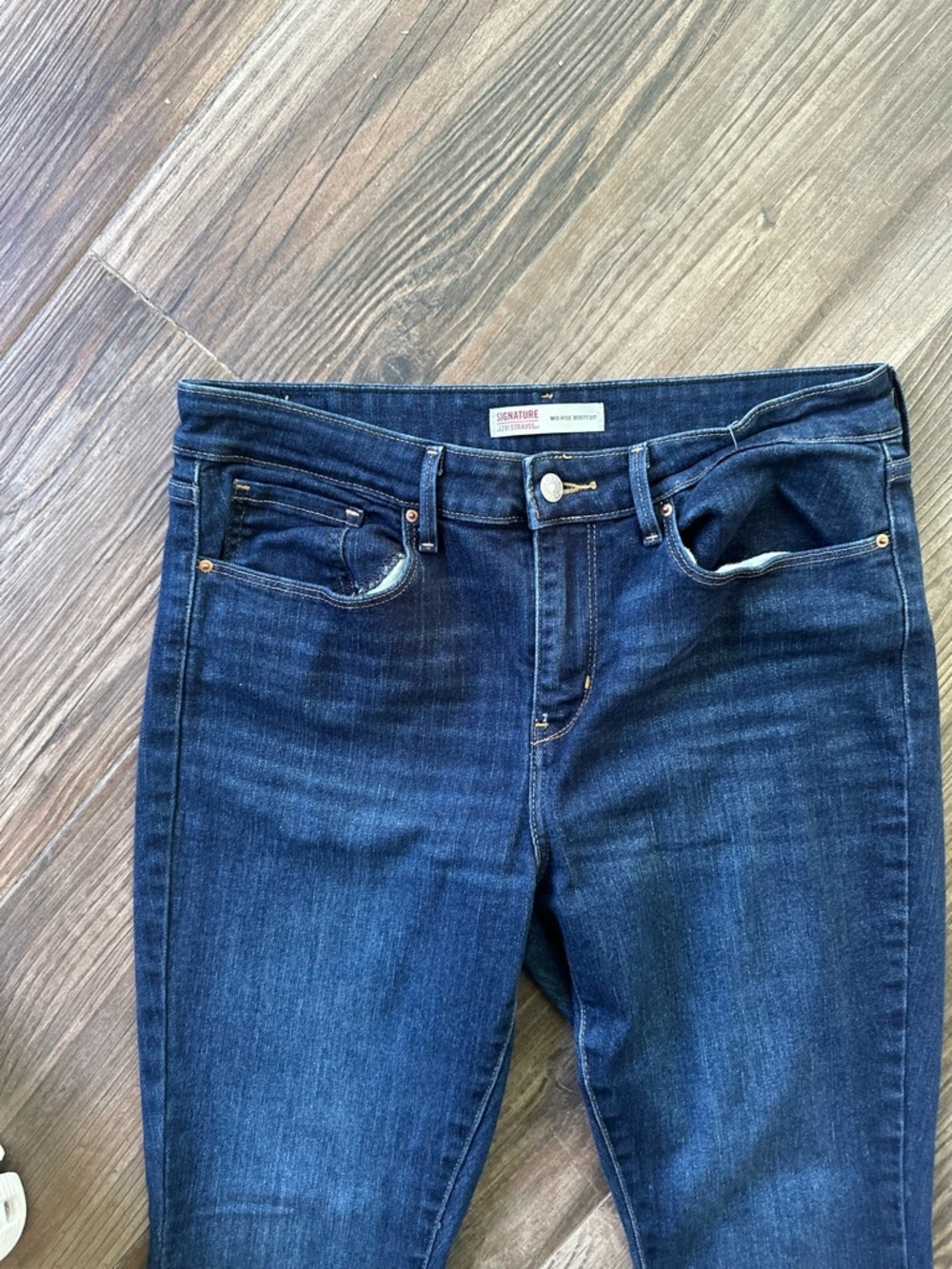 Levi’s women Blue Mid Rise Bootcut Denim Jeans - Picture 6 of 11